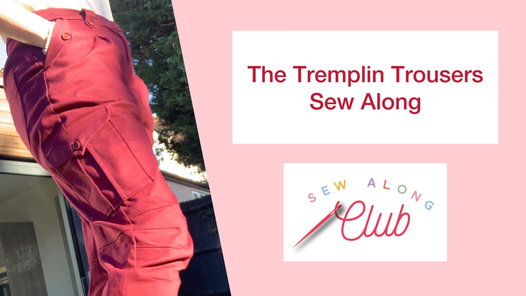 The Tremplin Trousers Video Course-Flying Bobbins Haberdashery