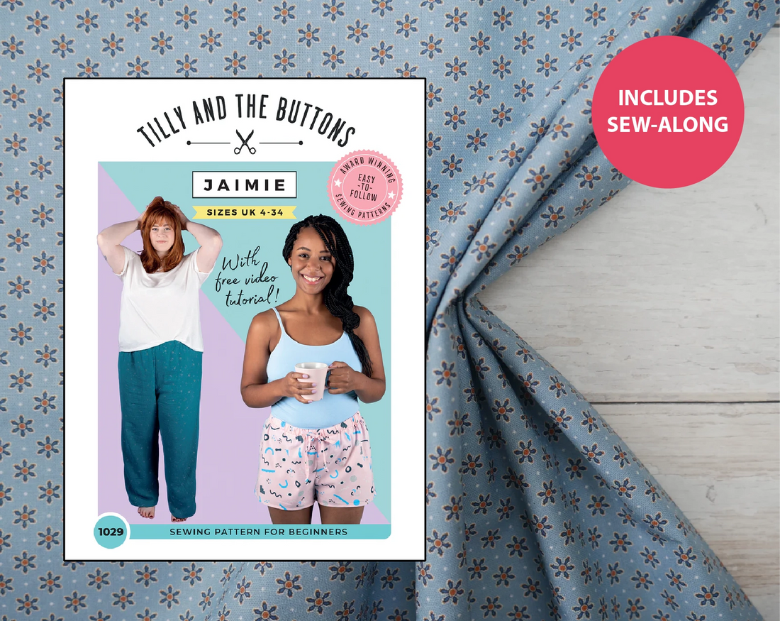 Jaimie PJs Kit - Foulard-Sewing Kit-Flying Bobbins Haberdashery
