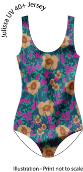 UV Protect Swimwear Lycra - Julissa, £22.50 pm-Swimwear Fabric-Flying Bobbins Haberdashery