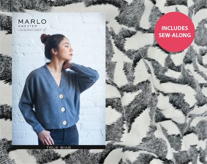 Marlo Sweater Kit - Cosy Knit-Sweater-Flying Bobbins Haberdashery