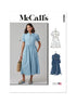 Zip Dress Kit - Atelier Brunette Fine Cord in Night-Sewing Kit-Flying Bobbins Haberdashery