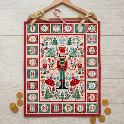 Advent Calendar Kit - Nutcracker-Cotton-Flying Bobbins Haberdashery