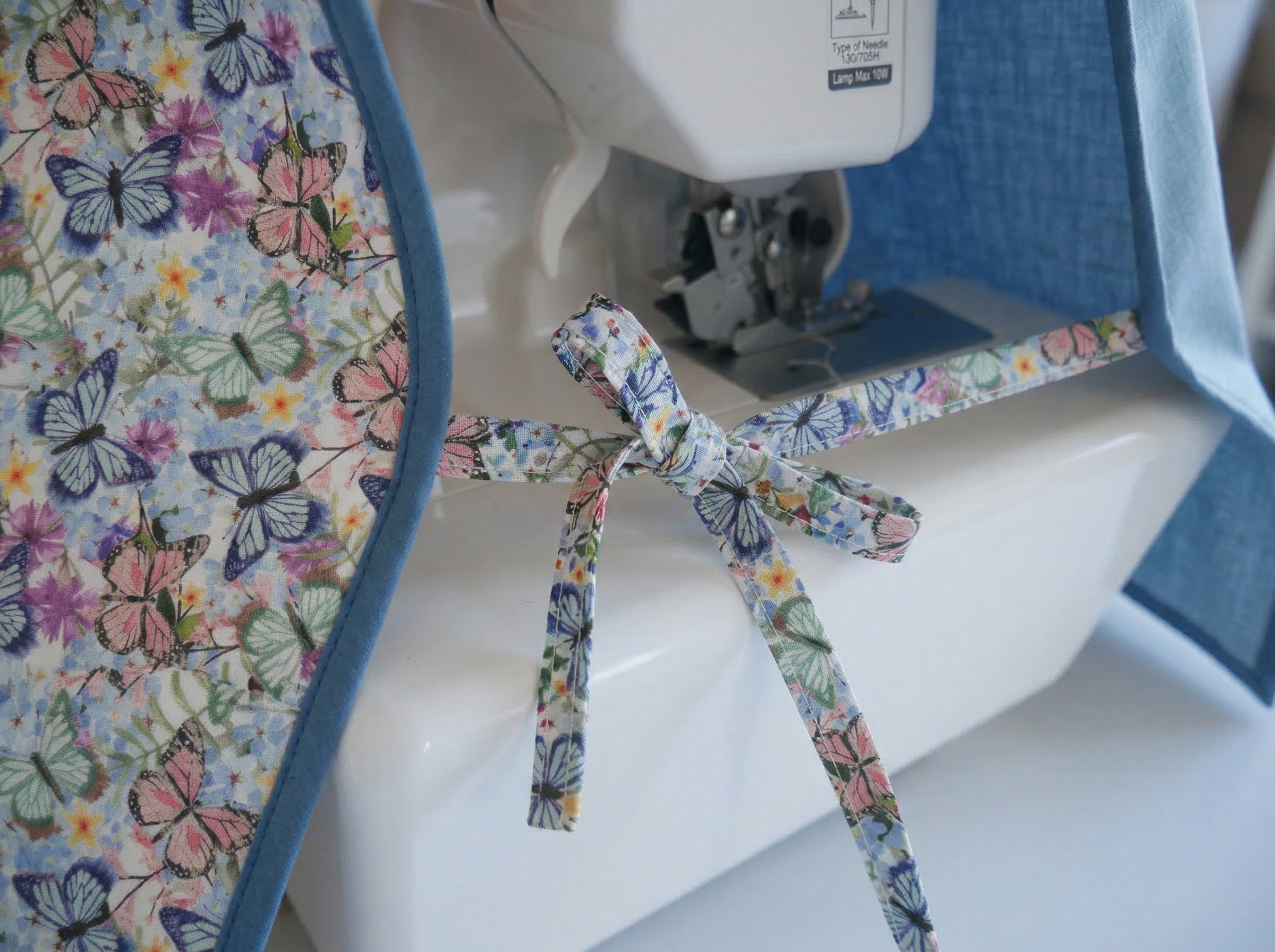 Overlocker Cover Kit &amp; Pattern - Butterflies-Sewing Kit-Flying Bobbins Haberdashery