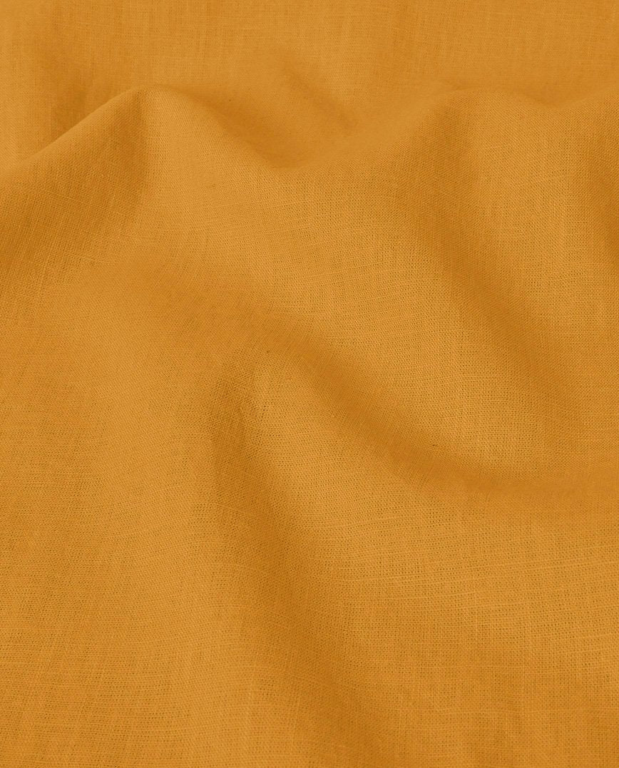 Bronte Dress Kit - Viscose Linen in Ochre-Sewing Kit-Flying Bobbins Haberdashery