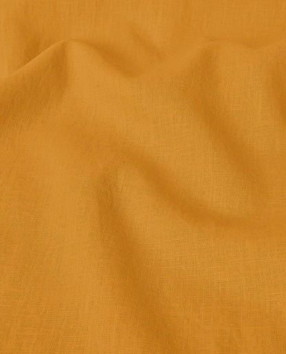 Bronte Dress Kit - Viscose Linen in Ochre-Sewing Kit-Flying Bobbins Haberdashery