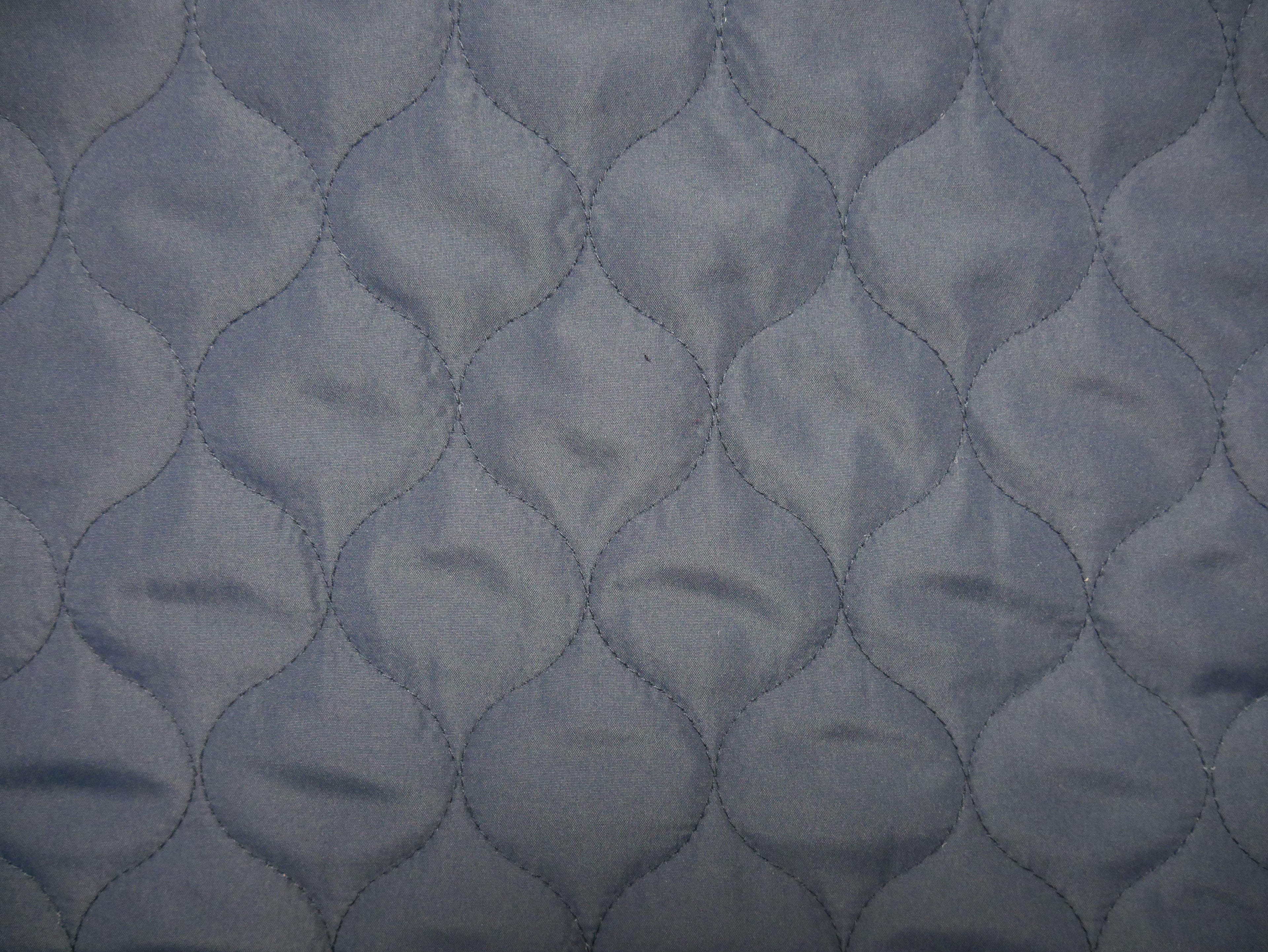 Quilted Fabric in Navy, £14.50 p/m-Fabric-Flying Bobbins Haberdashery