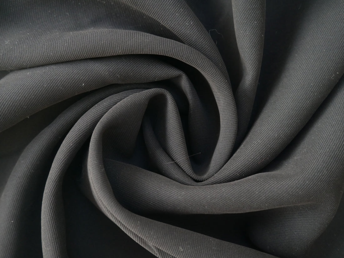 Lyocell Twill in Black, £20.50 p/m-Corduroy-Flying Bobbins Haberdashery