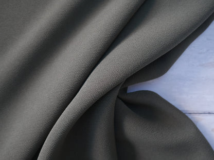 Samba Crepe in Olive, £16.80 p/m-Cotton-Flying Bobbins Haberdashery