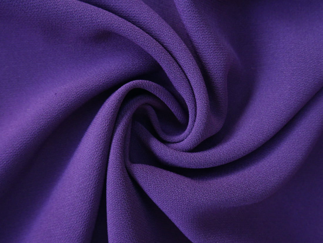 Samba Crepe in Violet, £16.80 p/m-Cotton-Flying Bobbins Haberdashery