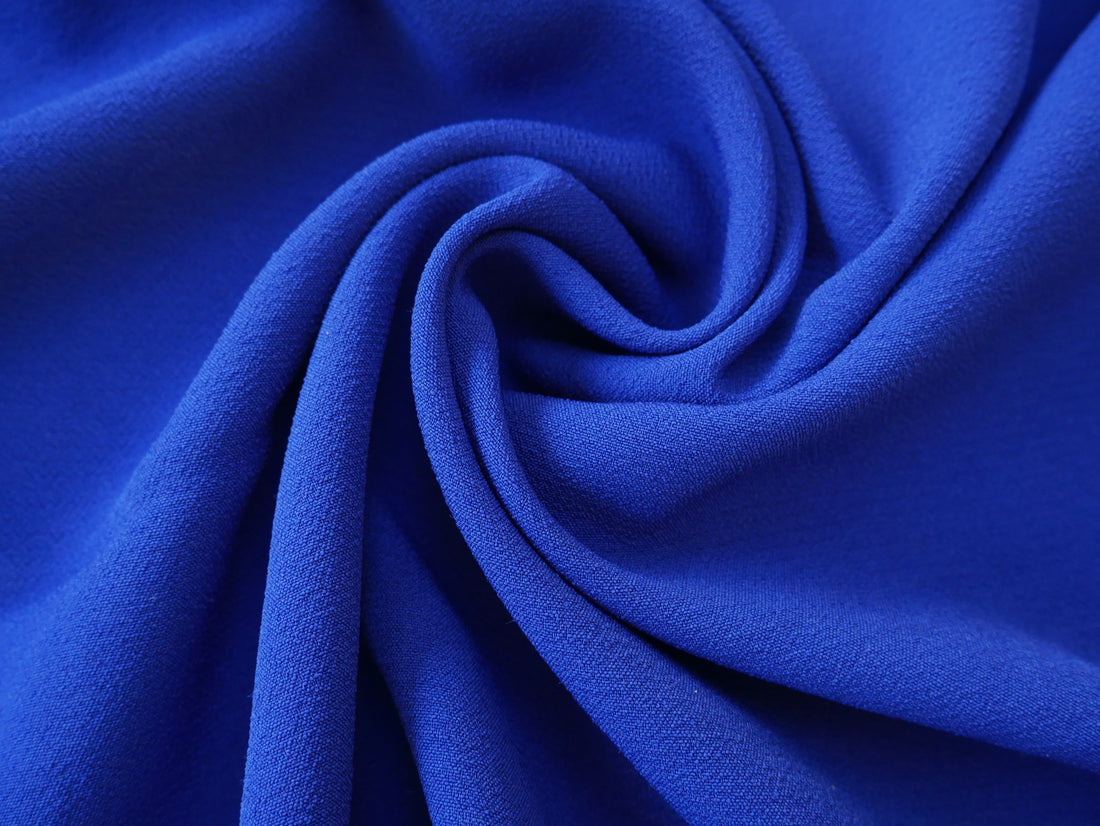 Cielo Dress Kit - Samba Crepe in Sapphire-Sewing Kit-Flying Bobbins Haberdashery