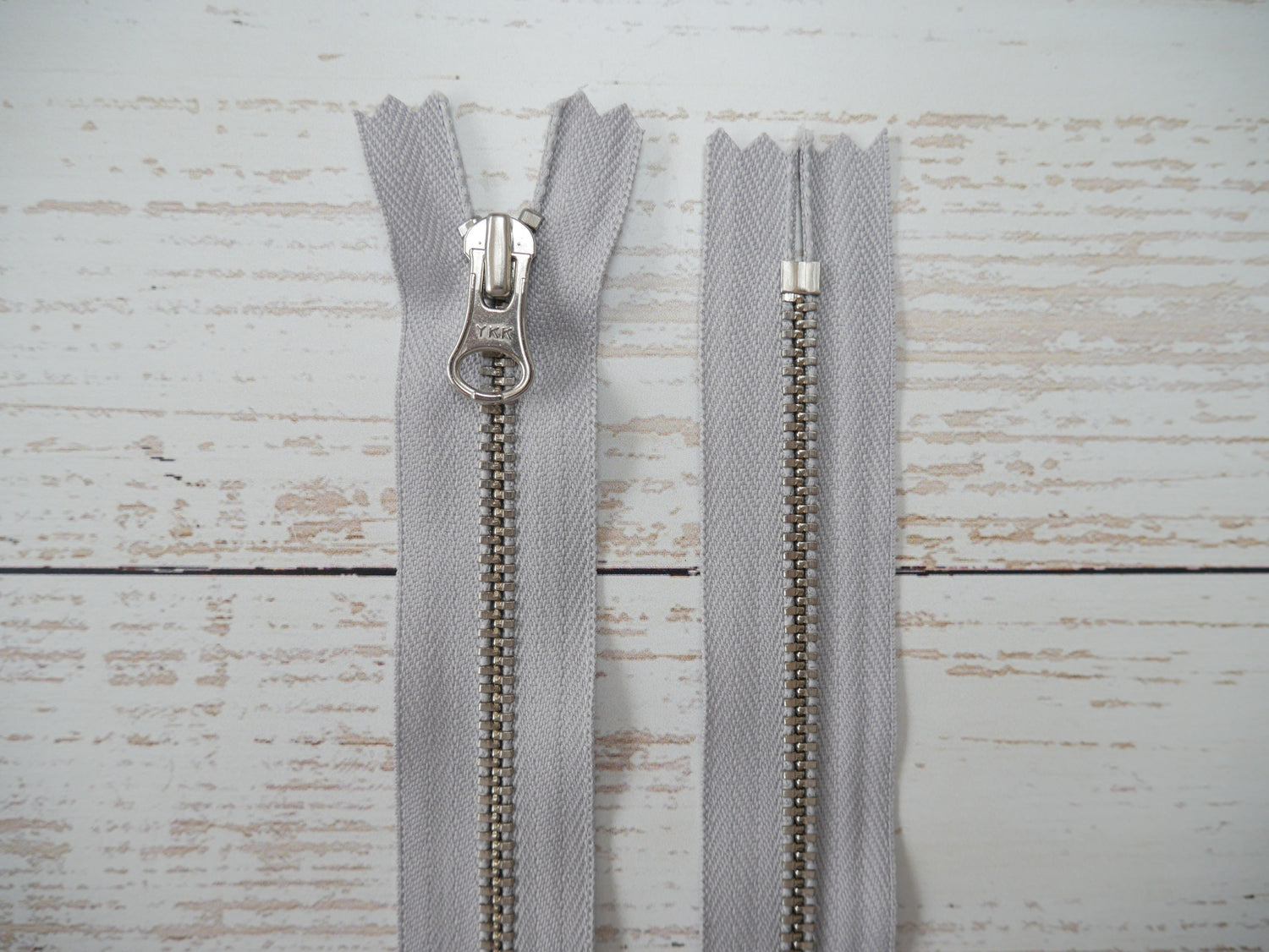 YKK 25cm Metal Zip, Various Colours-Zip-Flying Bobbins Haberdashery