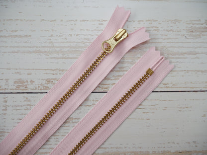 YKK 27cm Metal Zip, Various Colours-Zip-Flying Bobbins Haberdashery