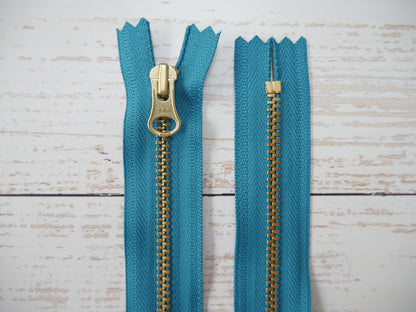 YKK 27cm Metal Zip, Various Colours-Zip-Flying Bobbins Haberdashery