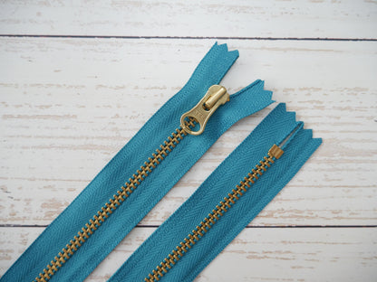 YKK 27cm Metal Zip, Various Colours-Zip-Flying Bobbins Haberdashery