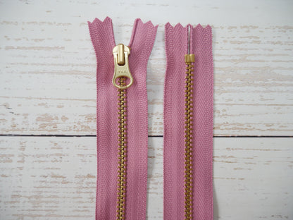 YKK 27cm Metal Zip, Various Colours-Zip-Flying Bobbins Haberdashery