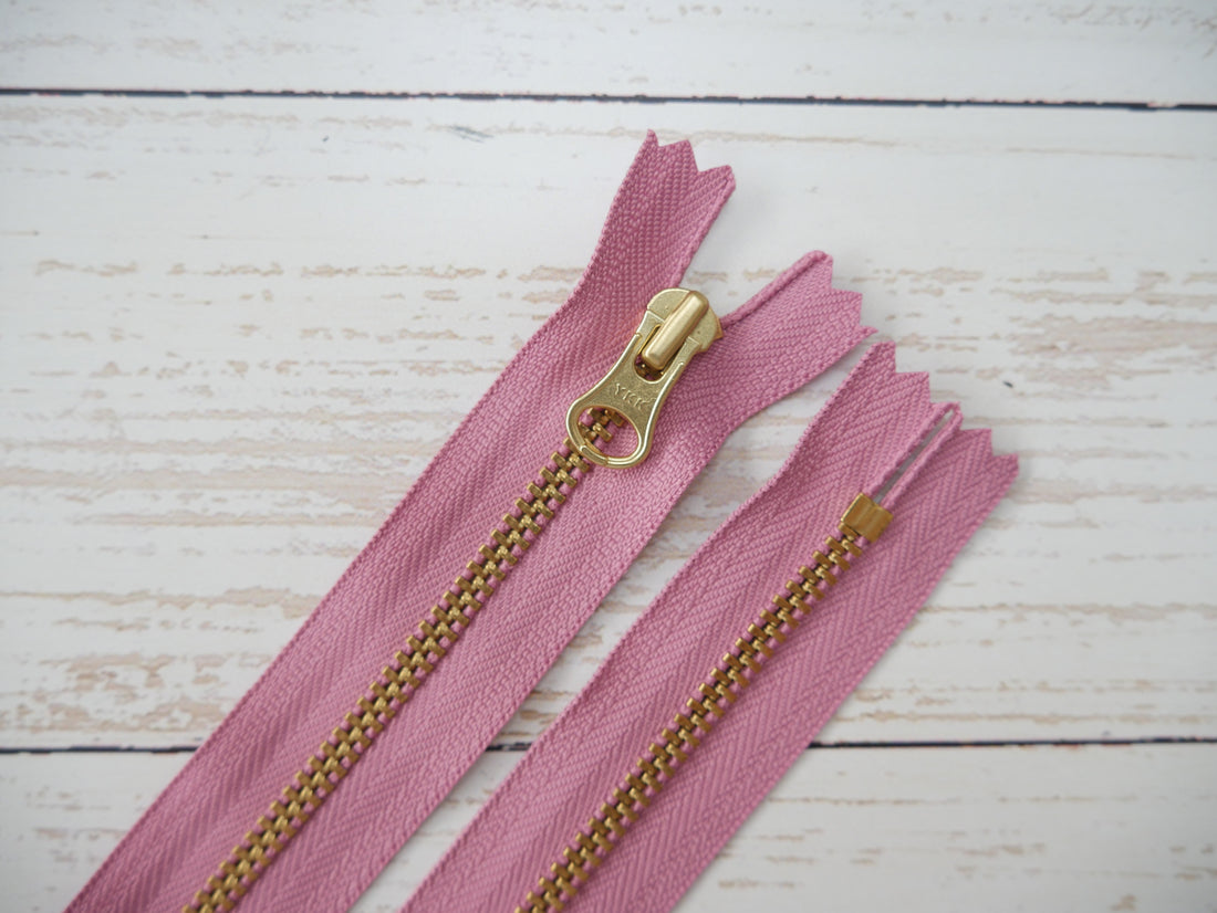 YKK 27cm Metal Zip, Various Colours