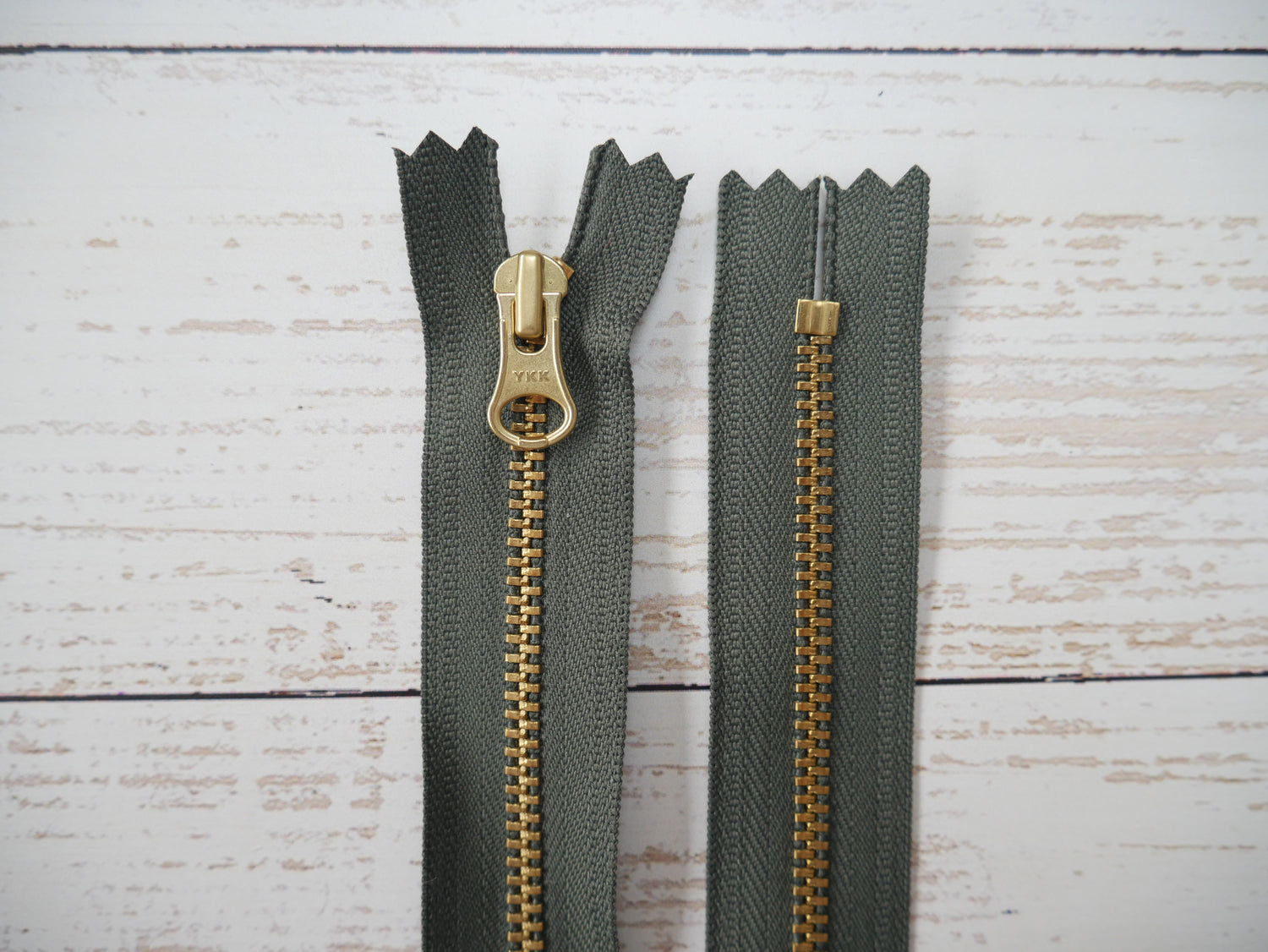 YKK 27cm Metal Zip, Various Colours-Zip-Flying Bobbins Haberdashery