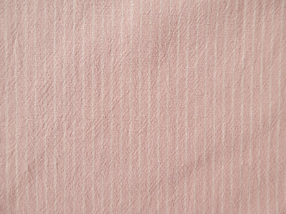 Tisfin Laundered Cotton Stripe in Pink, £15.50 p/m-Cotton Fabric-Flying Bobbins Haberdashery