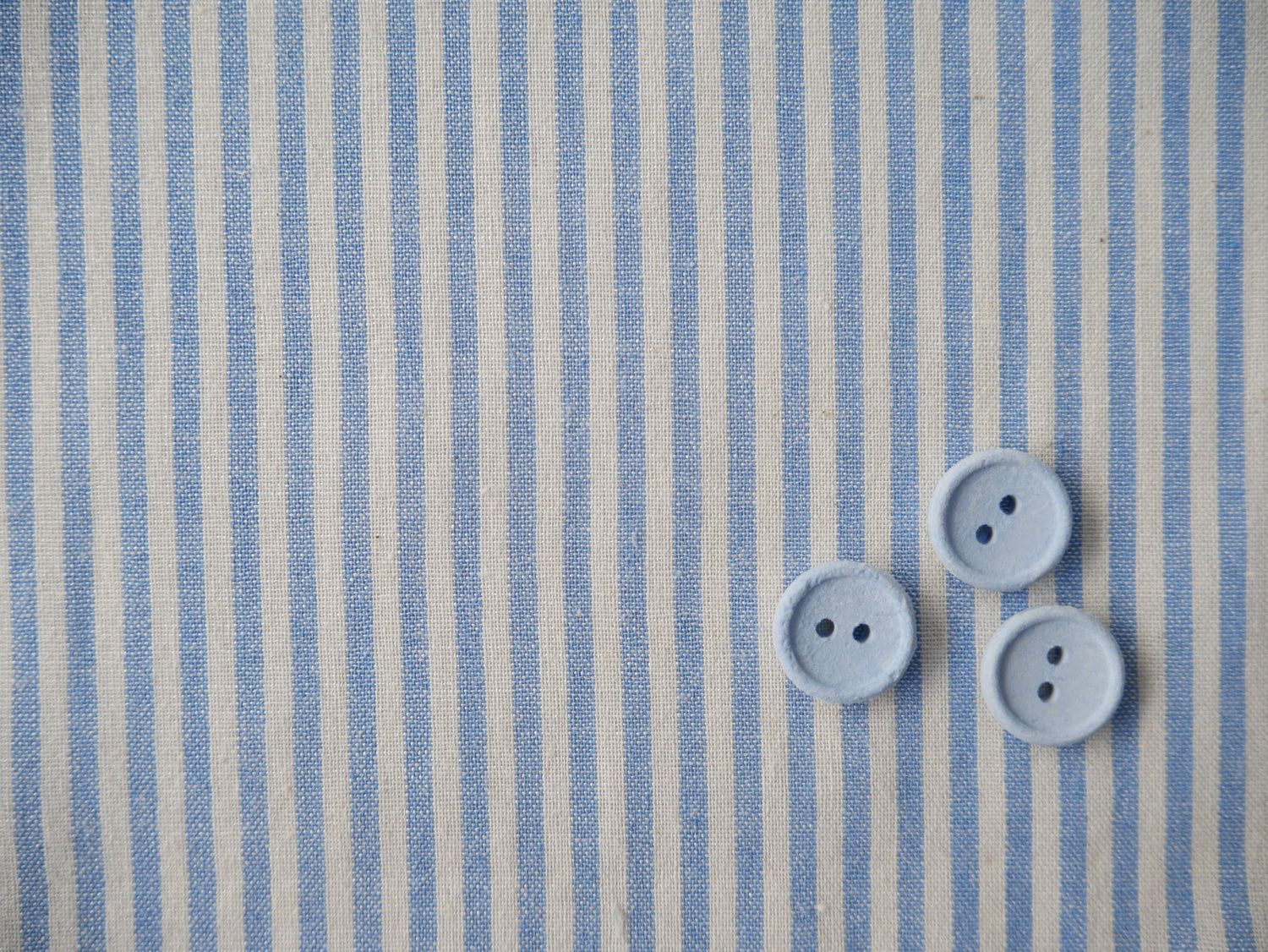 Jenna Shirt Kit - Raytis Stripe in Blue-Sewing Kit-Flying Bobbins Haberdashery