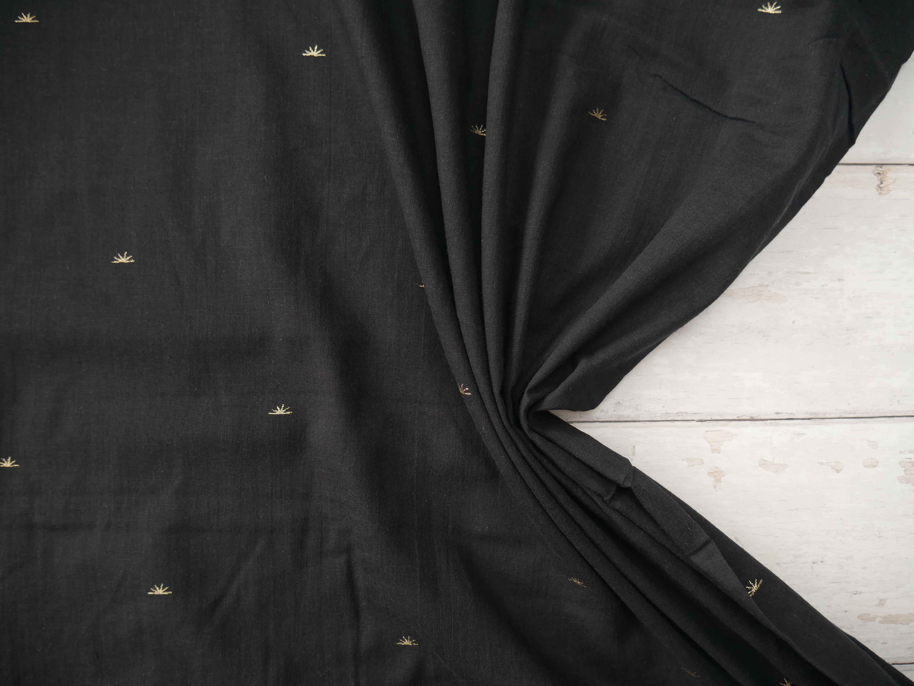 Atelier Brunette Sunset Cotton Gauze in Night-Cotton Fabric-Flying Bobbins Haberdashery