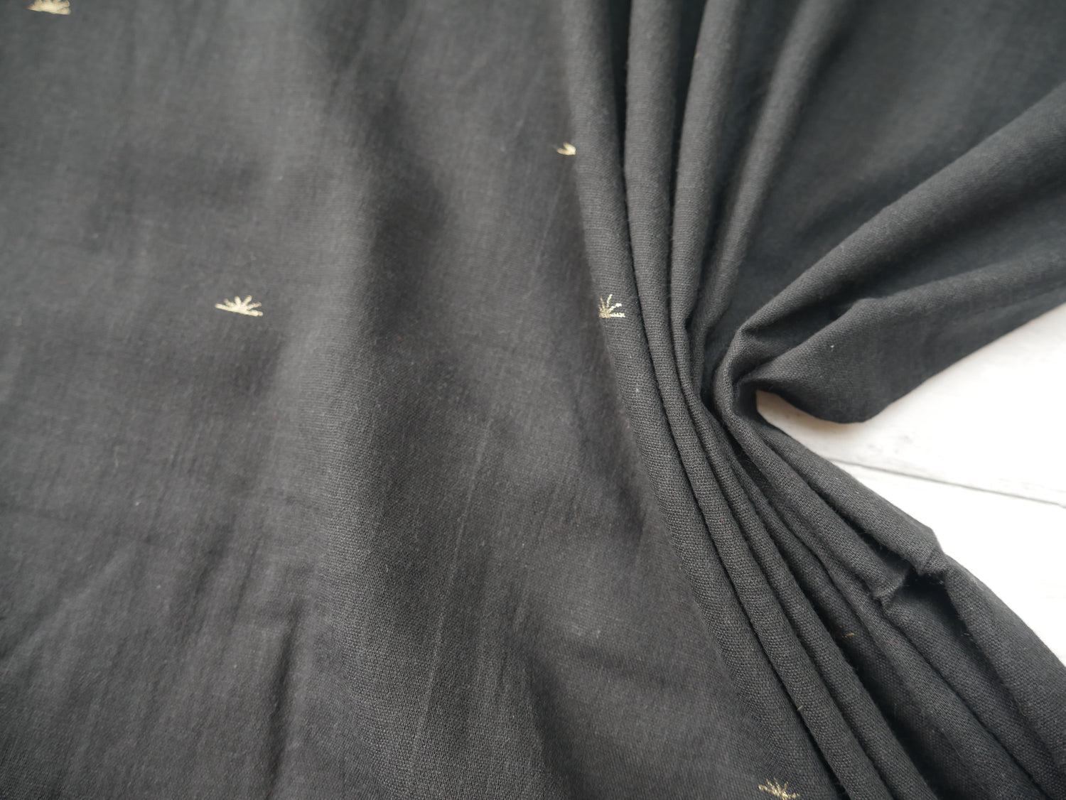 Atelier Brunette Sunset Cotton Gauze in Night-Cotton Fabric-Flying Bobbins Haberdashery