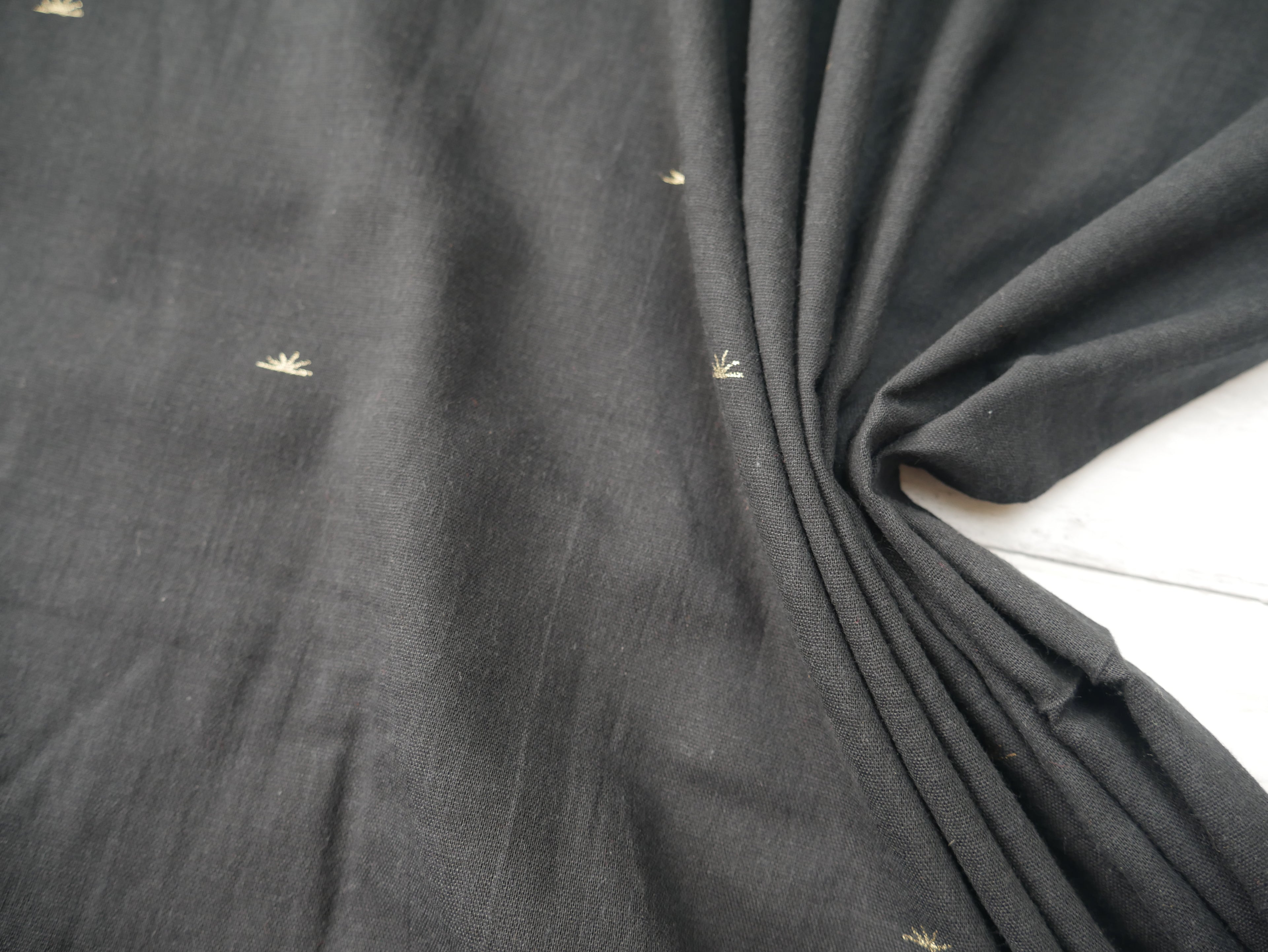 Atelier Brunette Sunset Cotton Gauze in Night-Cotton Fabric-Flying Bobbins Haberdashery