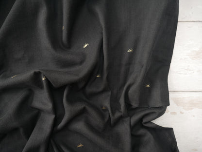 Atelier Brunette Sunset Cotton Gauze in Night-Cotton Fabric-Flying Bobbins Haberdashery