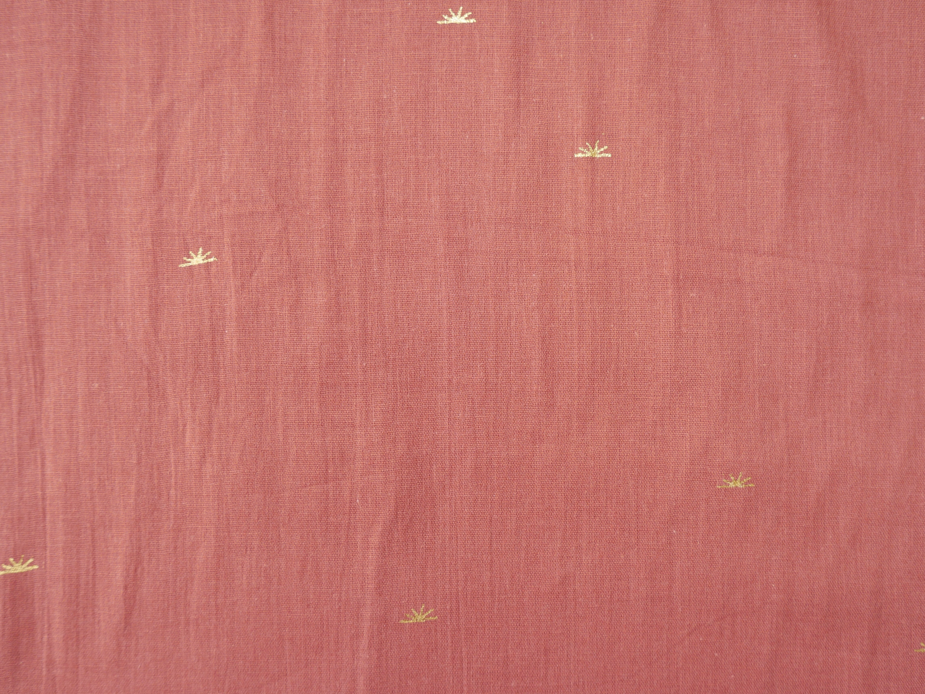 Atelier Brunette Sunset Cotton Gauze in Chestnut-Cotton Fabric-Flying Bobbins Haberdashery