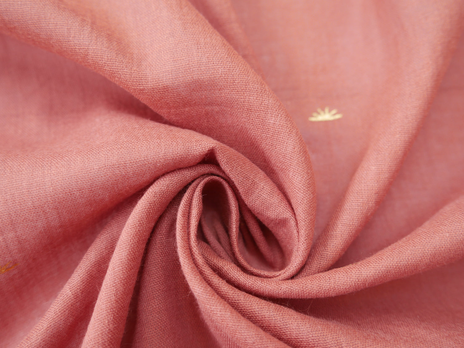 Atelier Brunette Sunset Cotton Gauze in Chestnut-Cotton Fabric-Flying Bobbins Haberdashery