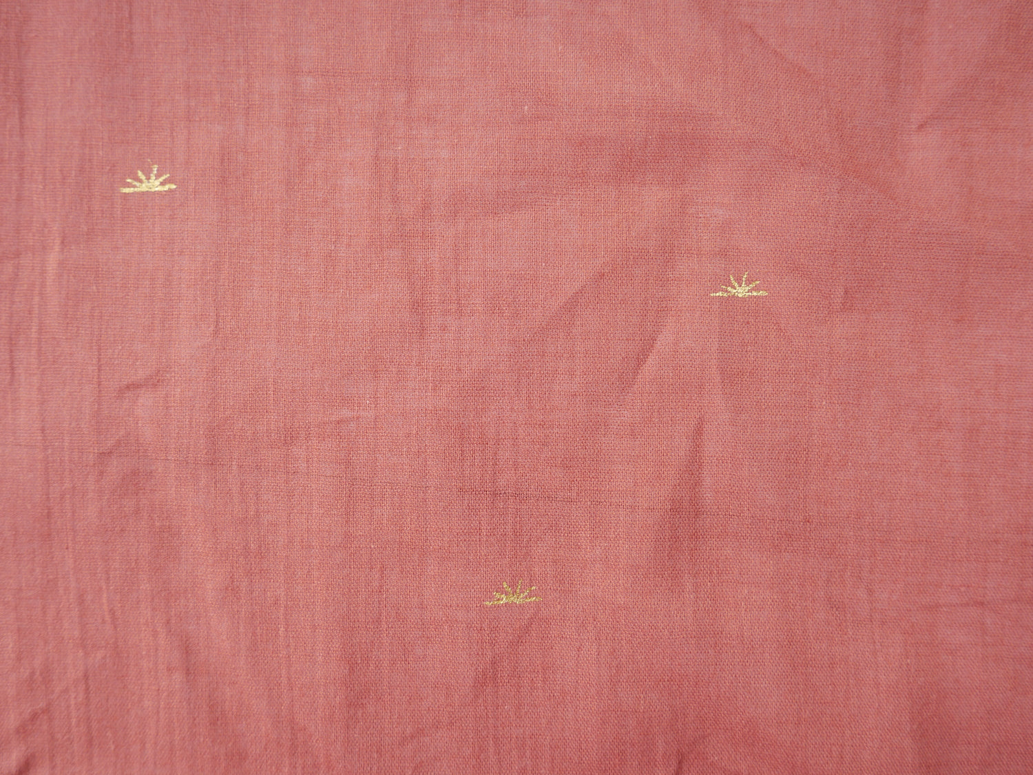 Atelier Brunette Sunset Cotton Gauze in Chestnut-Cotton Fabric-Flying Bobbins Haberdashery