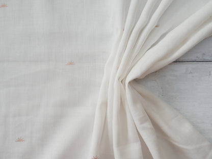Atelier Brunette Sunset Cotton Gauze in Off-White-Cotton Fabric-Flying Bobbins Haberdashery