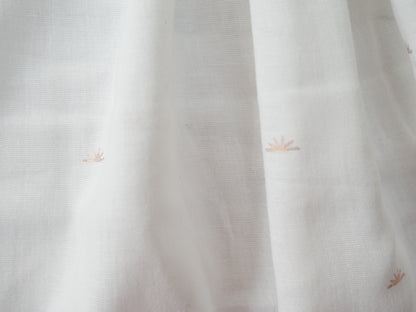 Atelier Brunette Sunset Cotton Gauze in Off-White-Cotton Fabric-Flying Bobbins Haberdashery
