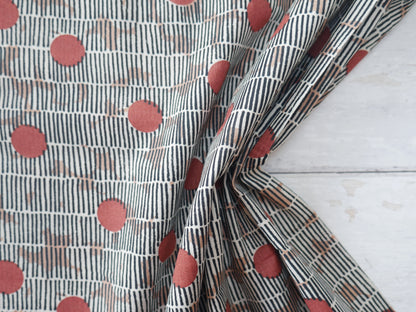 Atelier Brunette Mirage Cotton Gauze in Chestnut-Cotton Fabric-Flying Bobbins Haberdashery