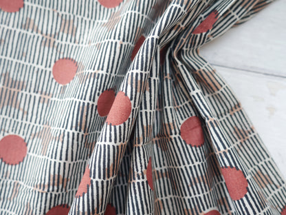 Atelier Brunette Mirage Cotton Gauze in Chestnut-Cotton Fabric-Flying Bobbins Haberdashery