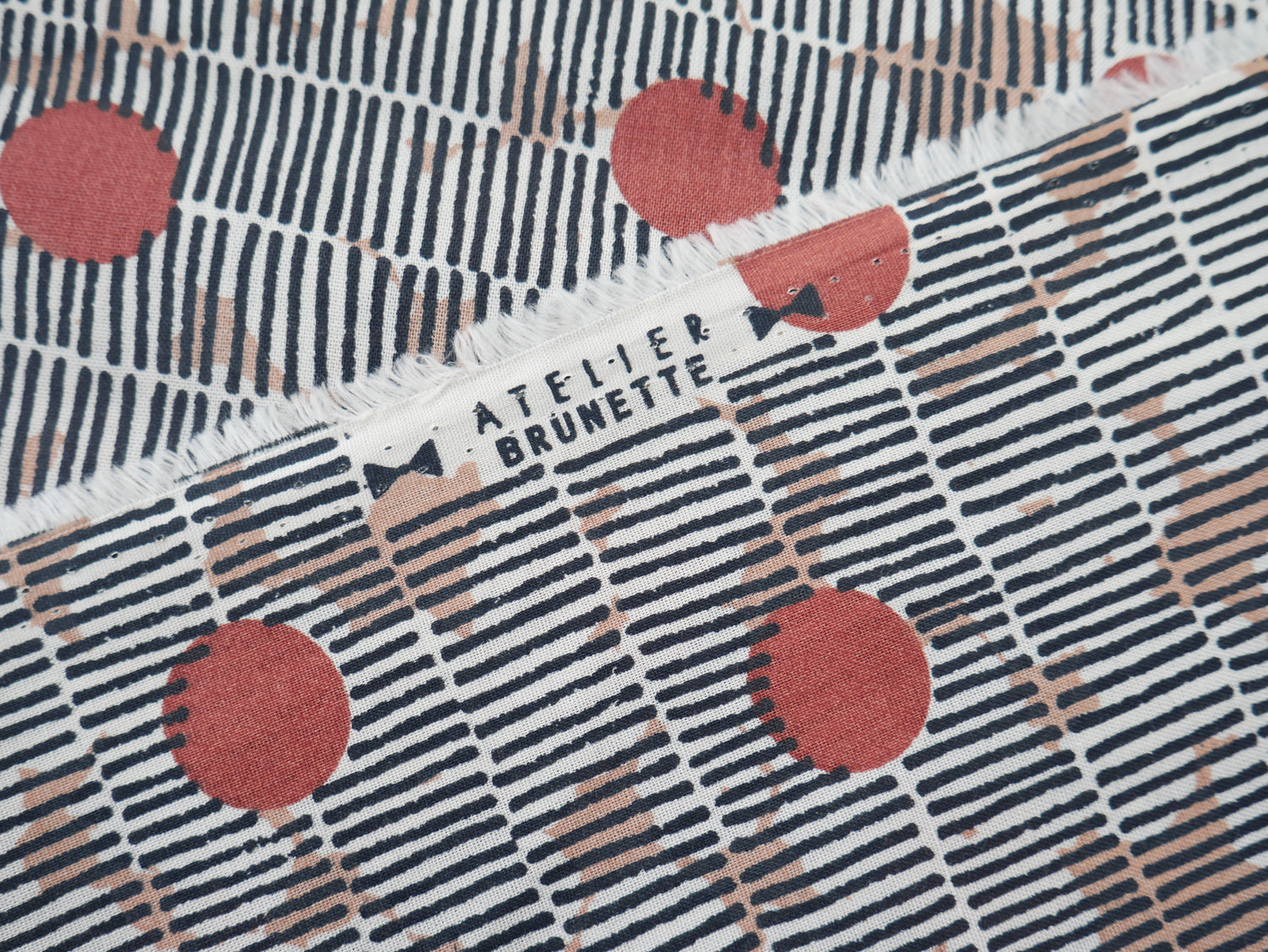 Atelier Brunette Mirage Cotton Gauze in Chestnut-Cotton Fabric-Flying Bobbins Haberdashery