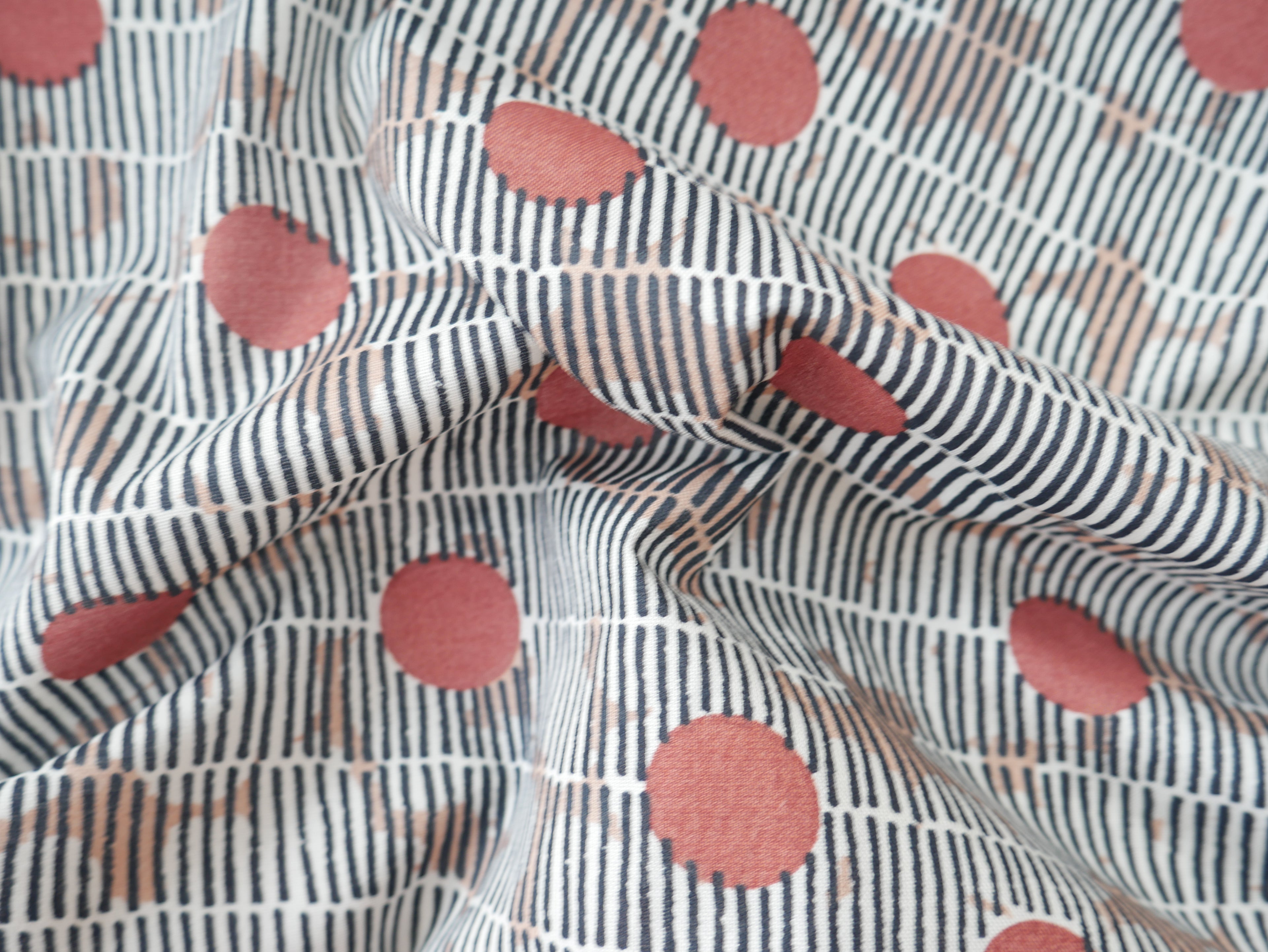 Atelier Brunette Mirage Cotton Gauze in Chestnut-Cotton Fabric-Flying Bobbins Haberdashery