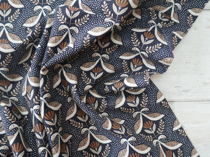 Jessamine Printed Cotton by Cloud9 Fabrics, £19.50 p/m-Cotton-Flying Bobbins Haberdashery