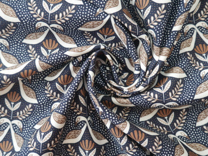 Jessamine Printed Cotton by Cloud9 Fabrics, £19.50 p/m-Cotton-Flying Bobbins Haberdashery