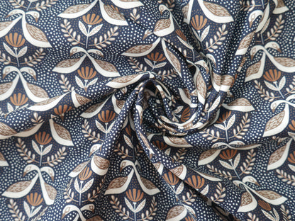 Jessamine Printed Cotton by Cloud9 Fabrics, £19.50 p/m-Cotton-Flying Bobbins Haberdashery