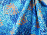 Sandsational Coral Reef Printed Cotton, £12.50 pm-Cotton Fabric-Flying Bobbins Haberdashery