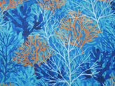 Sandsational Coral Reef Printed Cotton, £12.50 pm-Cotton Fabric-Flying Bobbins Haberdashery