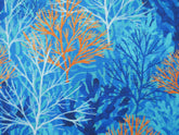Sandsational Coral Reef Printed Cotton, £12.50 pm-Cotton Fabric-Flying Bobbins Haberdashery