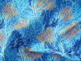Sandsational Coral Reef Printed Cotton, £12.50 pm-Cotton Fabric-Flying Bobbins Haberdashery