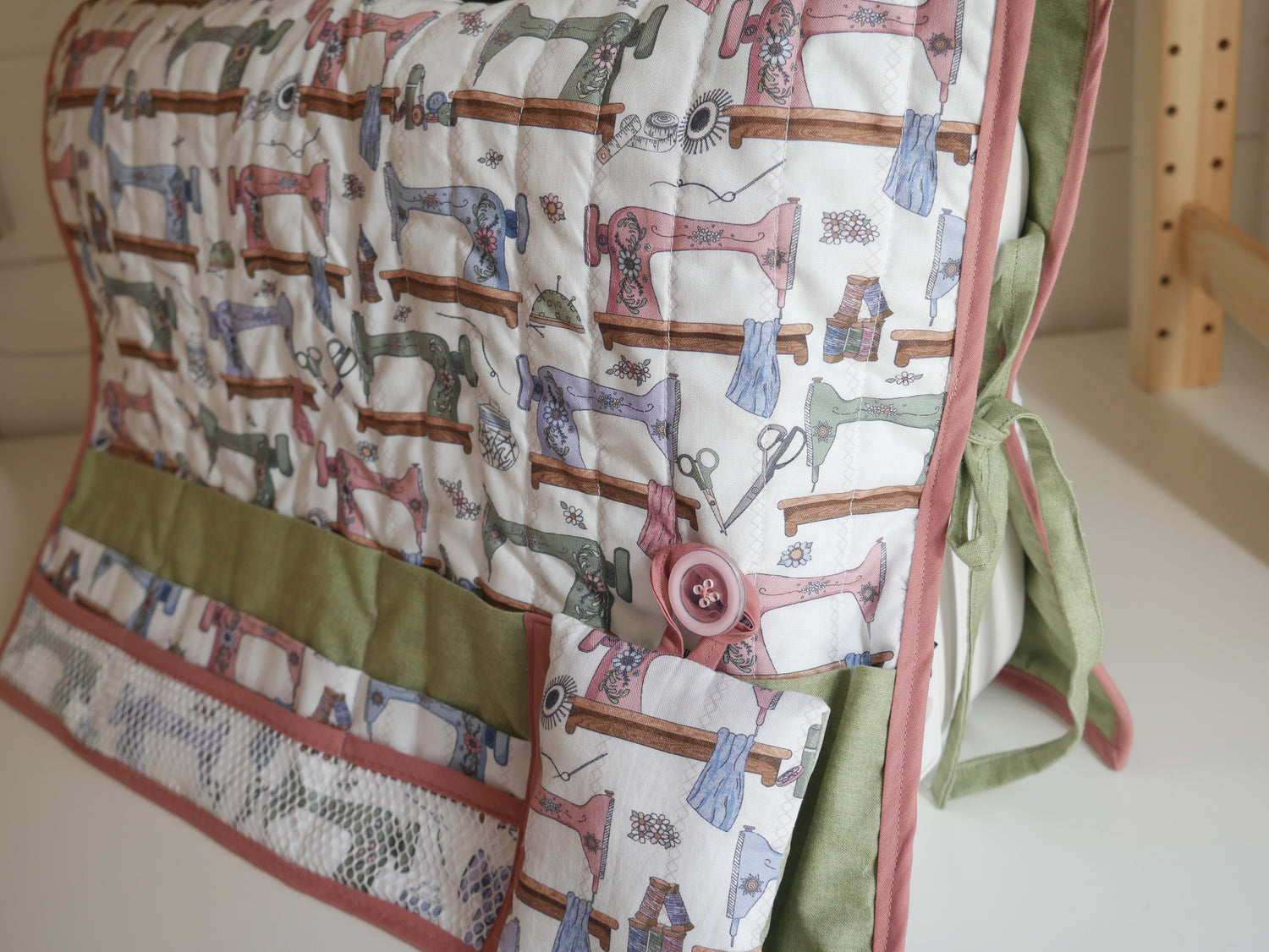 Sewing Machine Cover Kit &amp; Pattern - Vintage Machines-Sewing Kit-Flying Bobbins Haberdashery