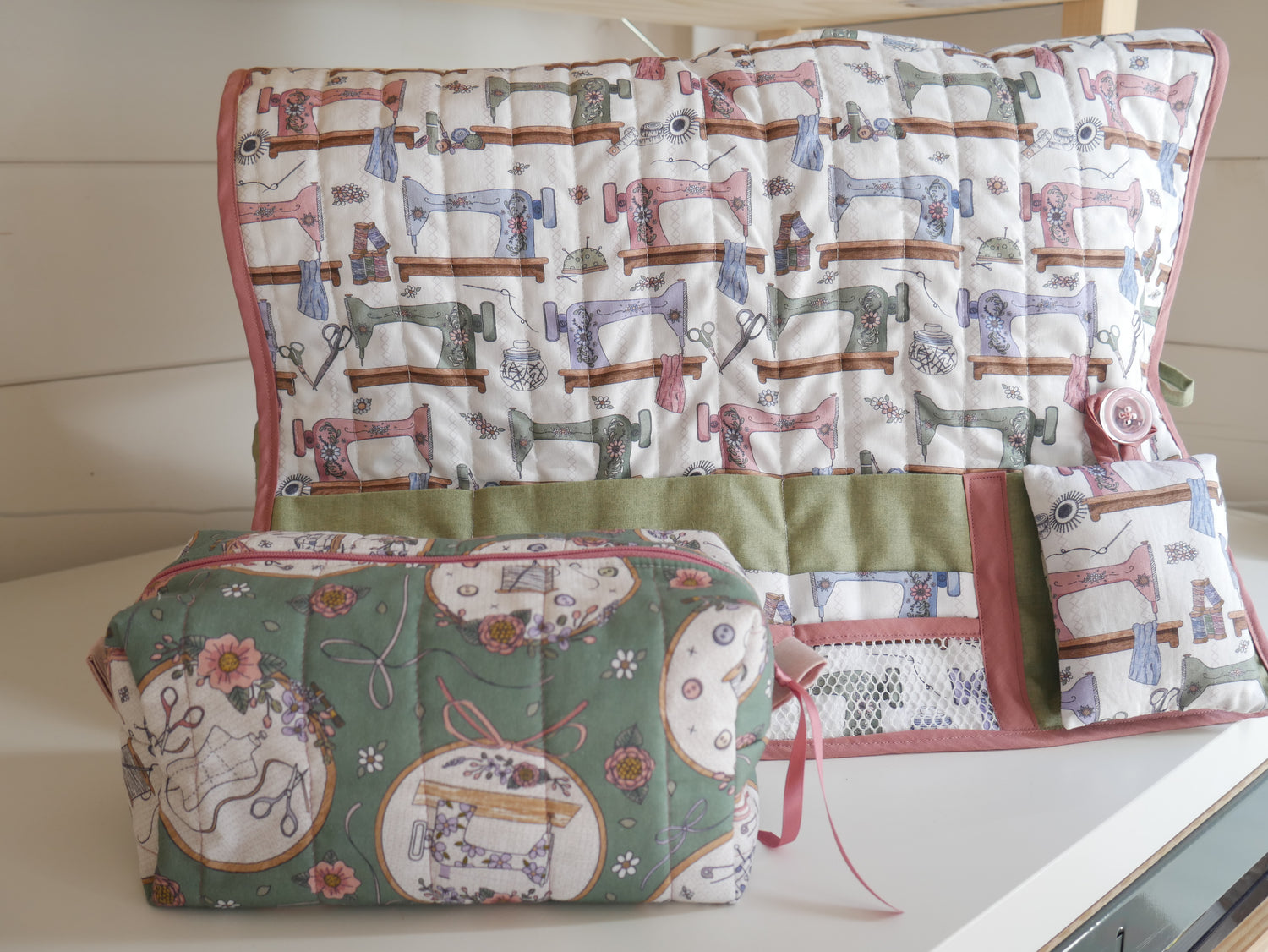 Sewing Machine Cover Kit &amp; Pattern - Vintage Machines-Sewing Kit-Flying Bobbins Haberdashery