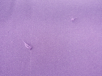 REMNANT - Lady McElroy Samba Crepe in Violet FAULT, 1.5m-Remnants-Flying Bobbins Haberdashery