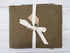REMNANT - Lady McElroy Province Linen Chambray in Khaki, 2.0m-Remnants-Flying Bobbins Haberdashery