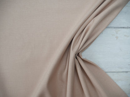 Province Linen Chambray in Shell £17.50 p/m-Fabric-Flying Bobbins Haberdashery