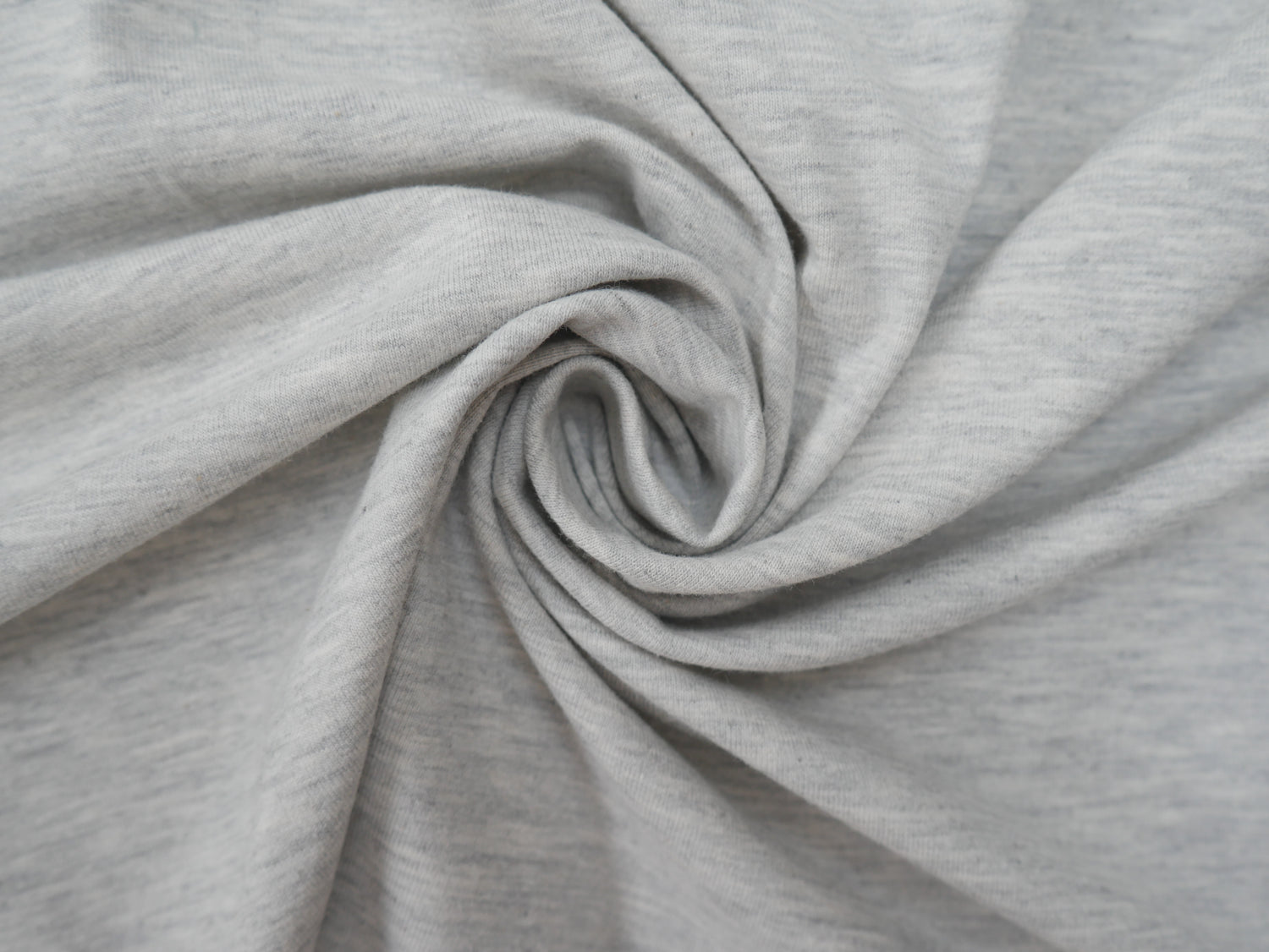Melange Cotton Jersey in Grey Marl, £15.50pm-Viscose-Flying Bobbins Haberdashery