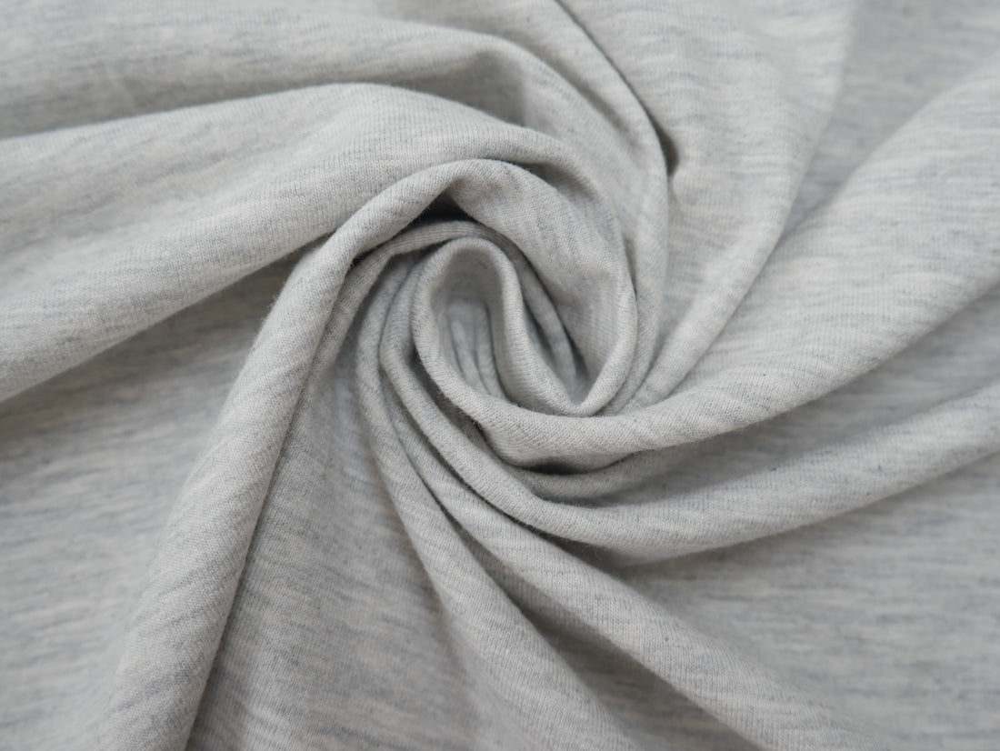 Easy T-Shirt Kit - Cotton Jersey In Light Grey Marl-Sewing Kit-Flying Bobbins Haberdashery